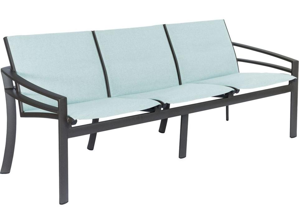 Kor Relaxed Sling Aluminum Sofa