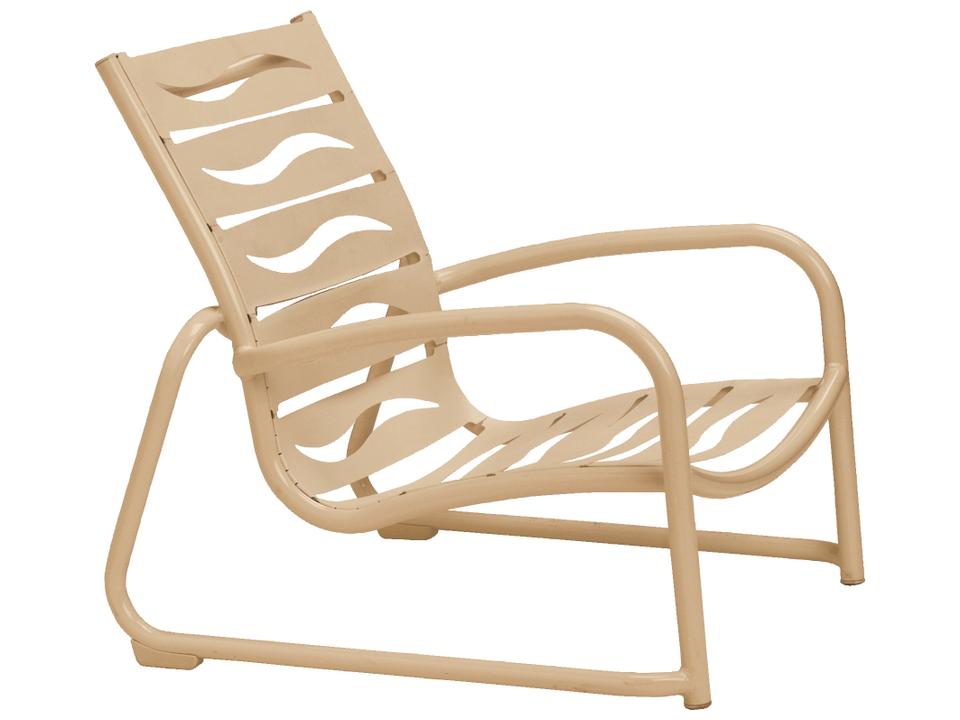 Millennia Wave Segment Aluminum Stackable Sand Chair