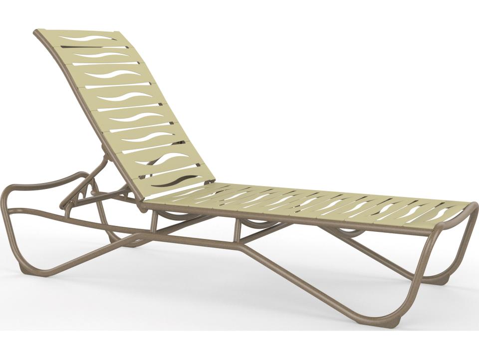 Millennia EZ Span Wave Armless Chaise Lounge