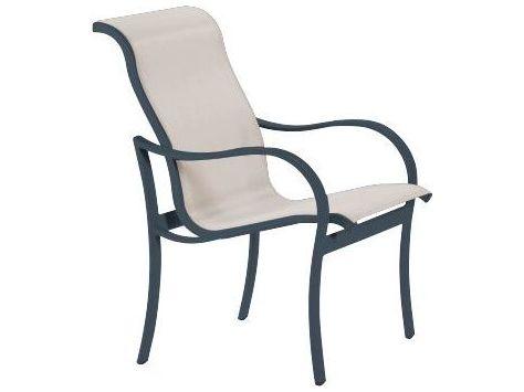Shoreline Sling Aluminum Dining Arm Chair