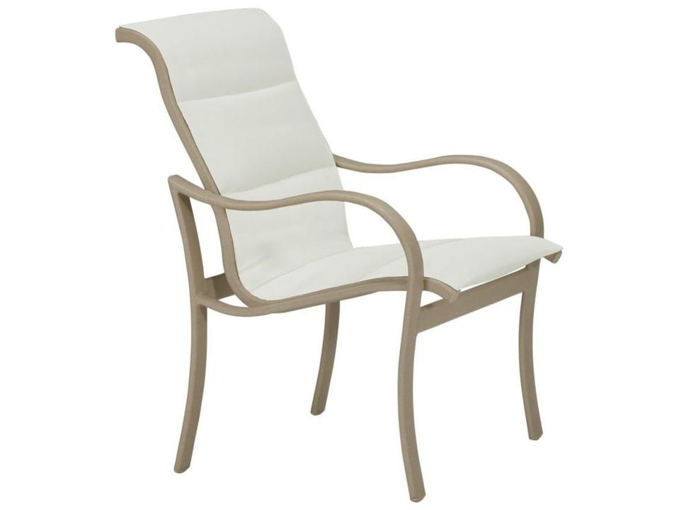 Shoreline Padded Sling Dining Arm Chair