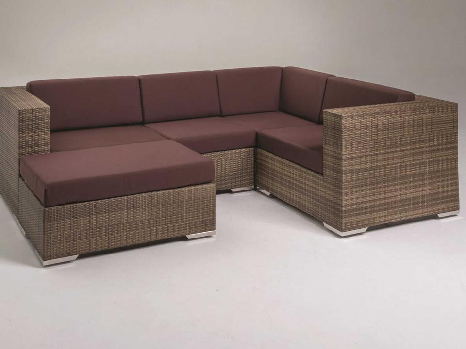 Arzo Woven Cushion Sectional Set