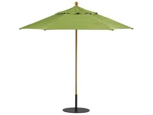Portofino II 6-Foot Hexagon Manual Lift Patio Umbrella with Aluminum Frame