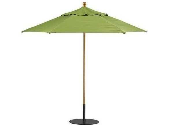 Portofino II 9 Foot Hexagon Aluminum Pulley Lift Patio Umbrella