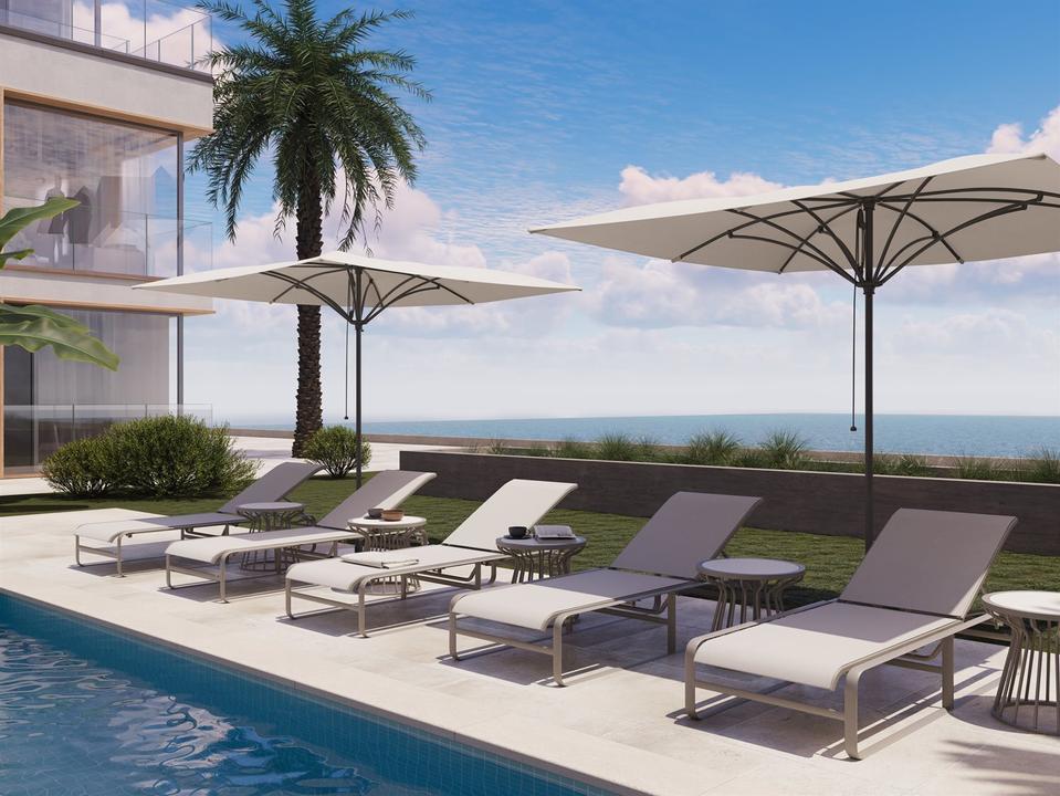 Brasilia Sling Patio Lounge Set