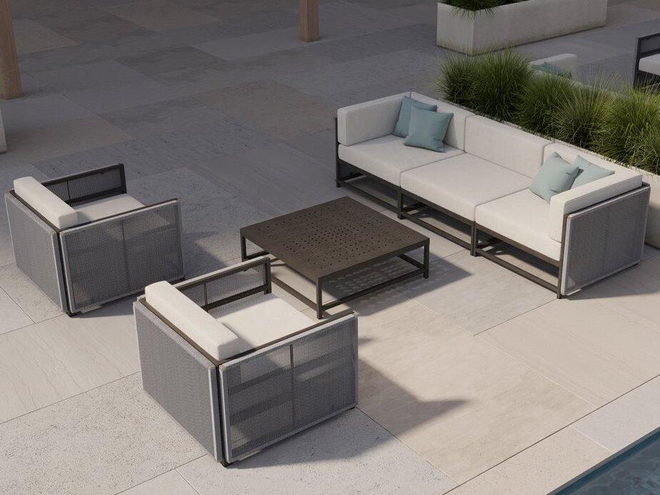 Cabana Club Rope Sectional Lounge Set