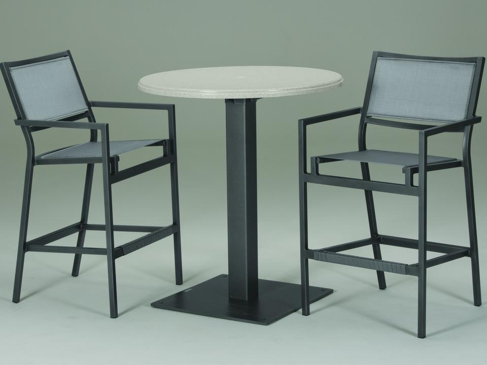 Cabana Club Sling Aluminum Dining Set