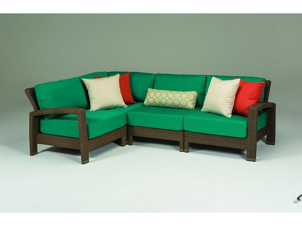 Evo Woven Deep Seating Sectional Lounge Set