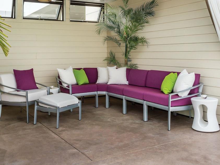 Kor Cushion Aluminum Patio Lounge Set