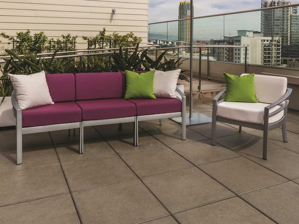 Kor Cushion Aluminum Patio Lounge Set