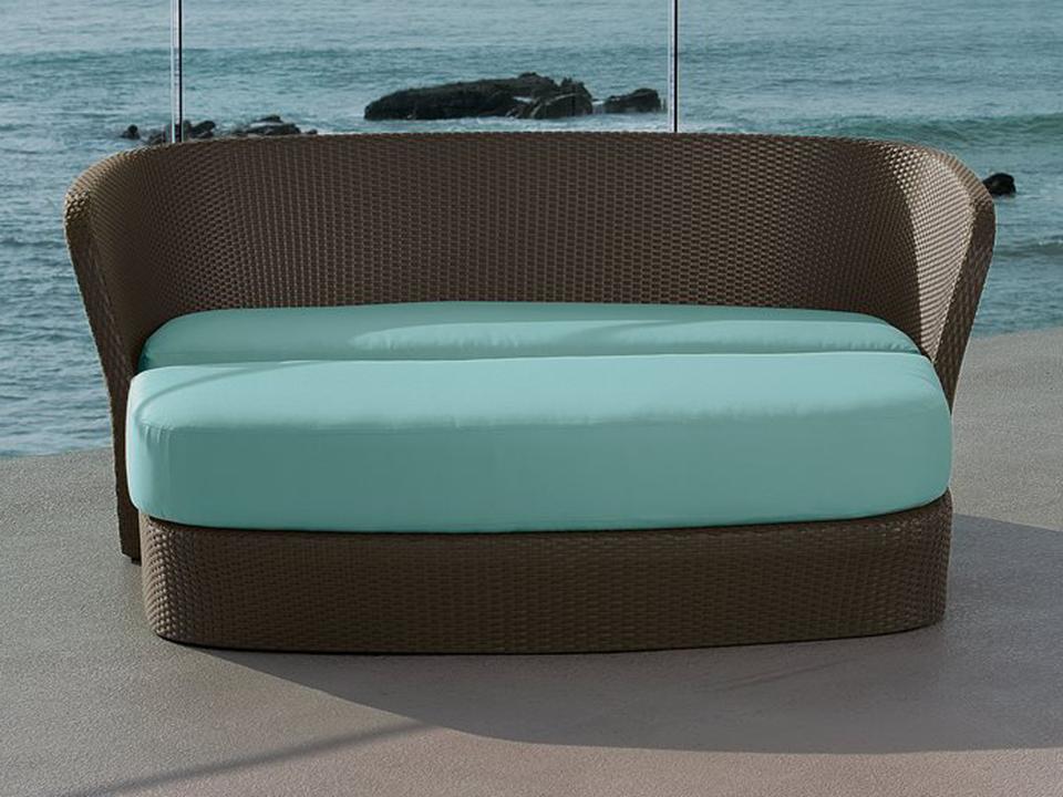 Evo Woven Wicker Outdoor Patio Lounge Set
