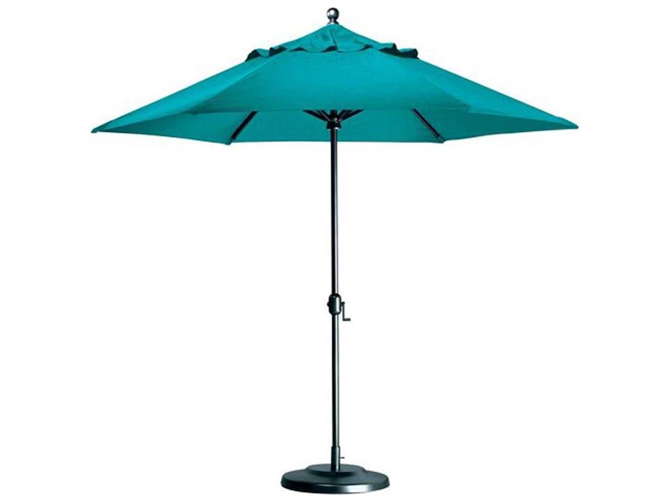 Portofino 9.5-Foot Octagon Crank Lift Outdoor Umbrella