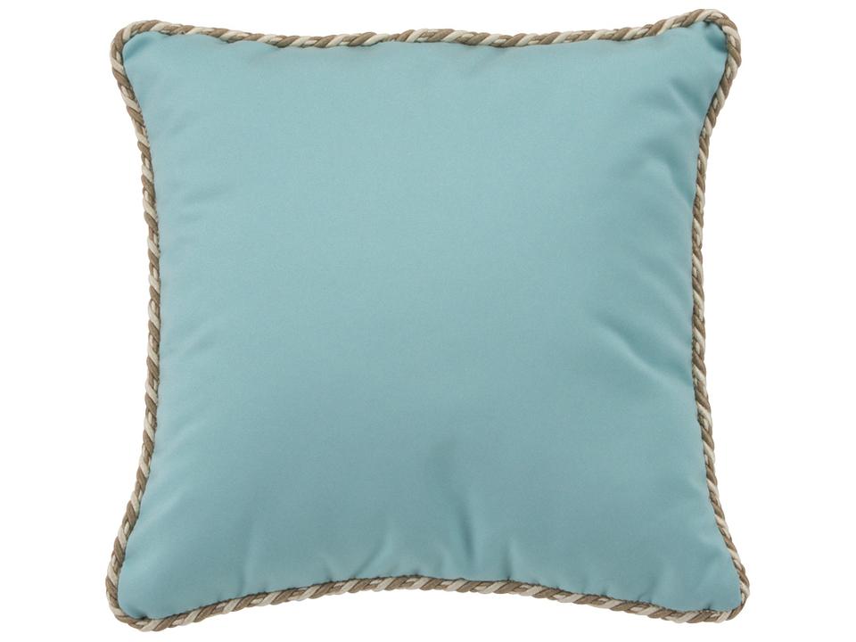 20 Inch Square Throw Pillow with Cord Welt