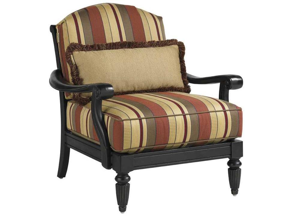 Kingstown Sedona Cast Aluminum Lounge Chair in Ebony with Bronze