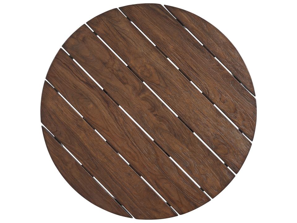 Kilimanjaro 38-Inch Round Teak Bistro Table Top in Tobacco