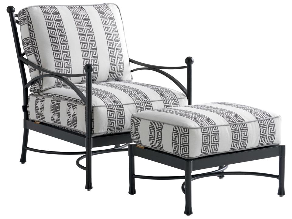 Pavlova Aluminum Lounge Chair in Graphite