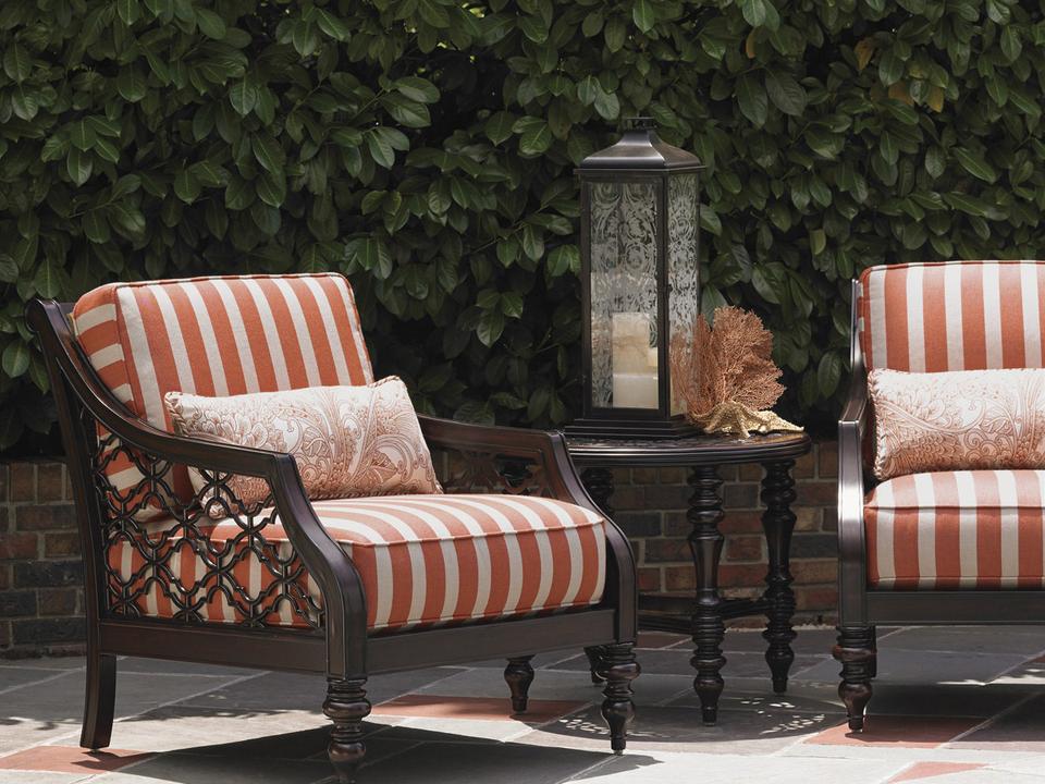 Black Sands Cast Aluminum Cushion Lounge Set