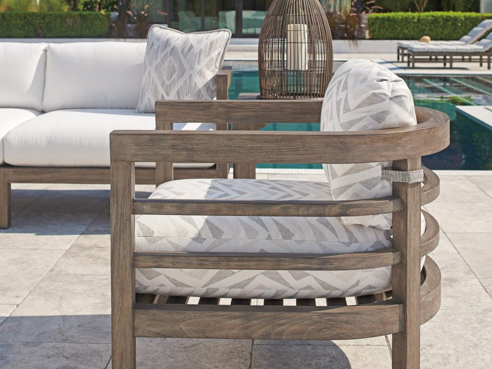 La Jolla Teak Cushion Lounge Set