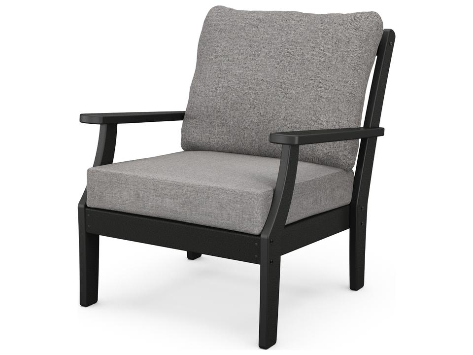 ® Outdoor Furniture™ Yacht Club Deep Seating Recycled Plastic Lounge Chair