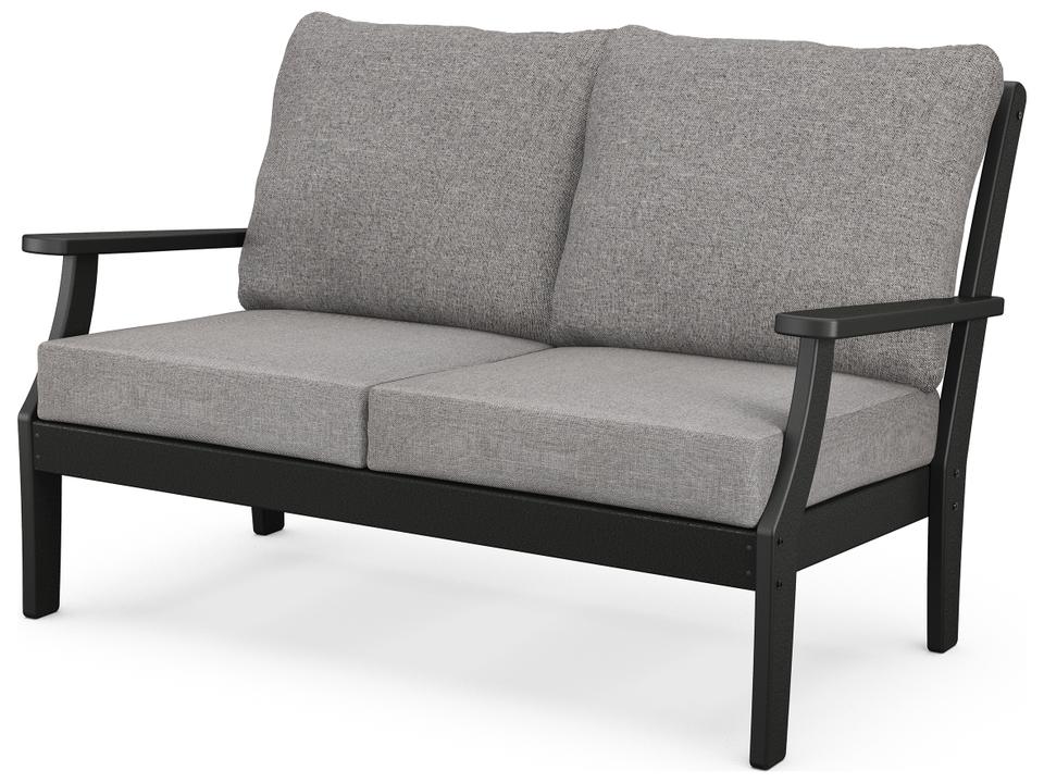 ® Outdoor Furniture™ Yacht Club Deep Seating Recycled Plastic Loveseat