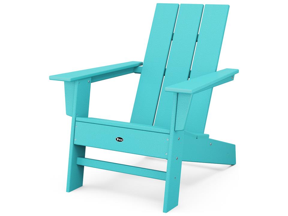 ® Outdoor Furniture™ Eastport Modern Recycled Plastic Adirondack Chair