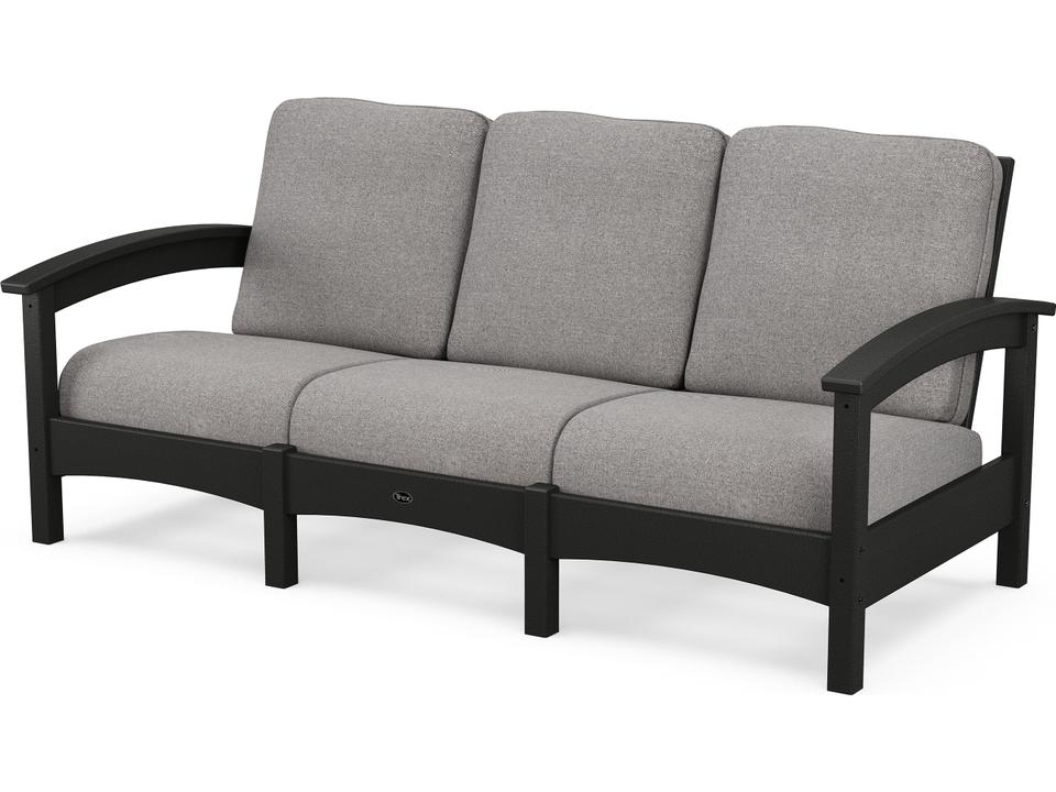 ® Outdoor Furniture™ Rockport Deep Seating Recycled Plastic Sofa