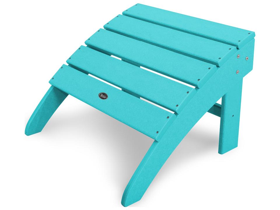 ® Outdoor Furniture™ Yacht Club Recycled Plastic Ottoman