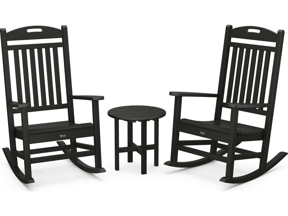 ® Outdoor Furniture™ Yacht Club Recycled Plastic 3 Piece Lounge Set