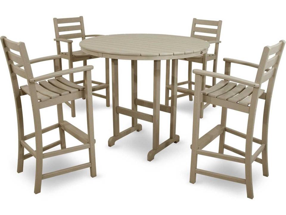 Monterey Bay Recycled Plastic 5 Piece Bar Set