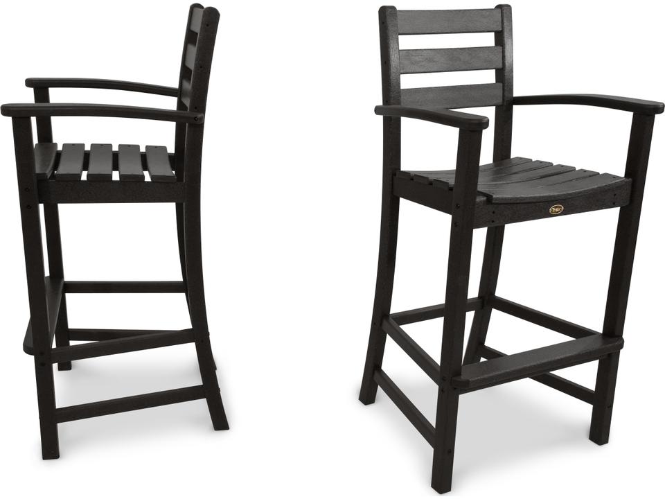 Monterey Bay Recycled Plastic 2 Piece Bar Chair Set