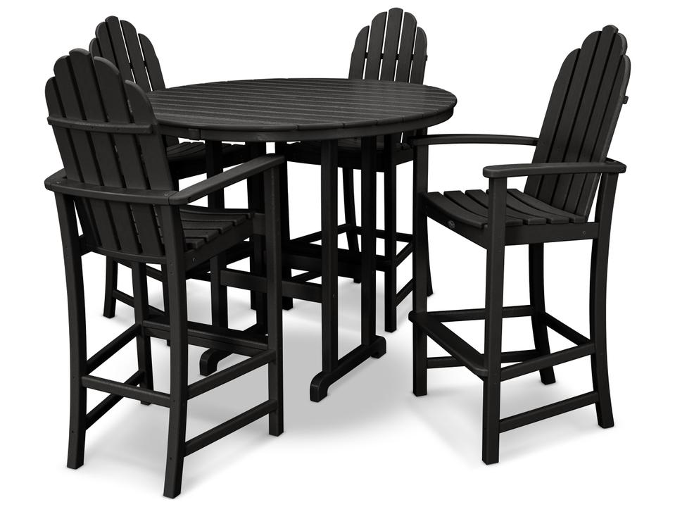 ® Outdoor Furniture™ Cape Cod Recycled Plastic 5 Piece Bar Set