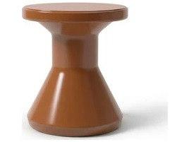 Clay Resin Round End Table