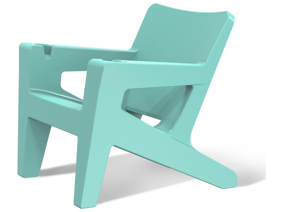 Bask Lounge Chair Marine Grade Polyethylene