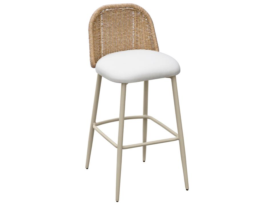 Alexa Performance Fabric Outdoor Stool