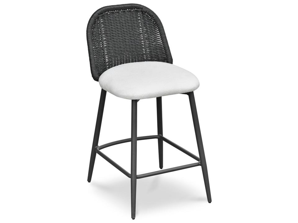 Alexa Performance Fabric Outdoor Stool
