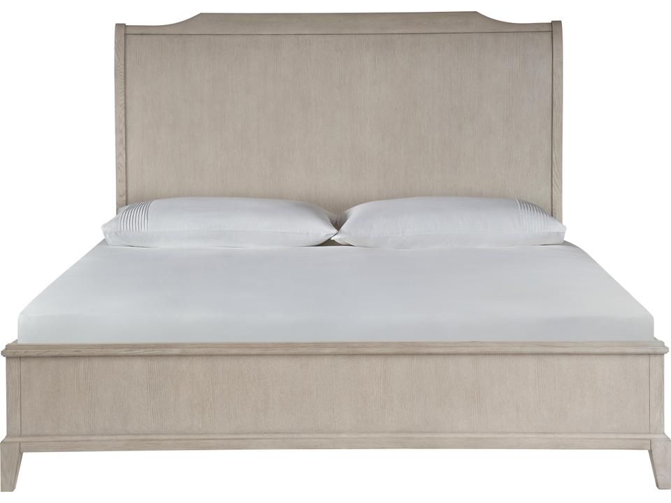 Coalesce Silva King Panel Bed in Rolling Fog