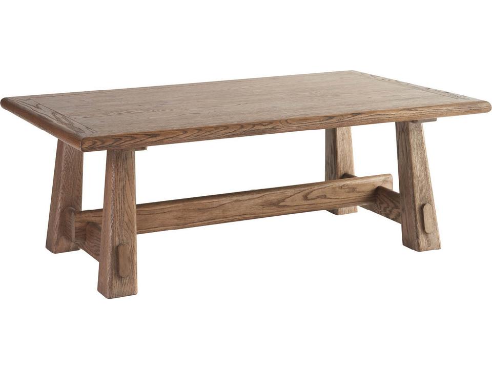 Griffith Park Rectangular Coffee Table in Sienna Wood Finish