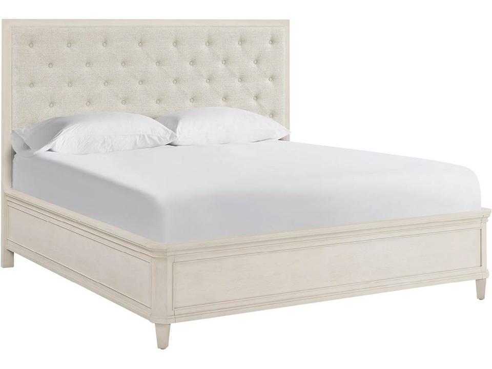 Birchhaven White Solid Wood Queen Panel Bed