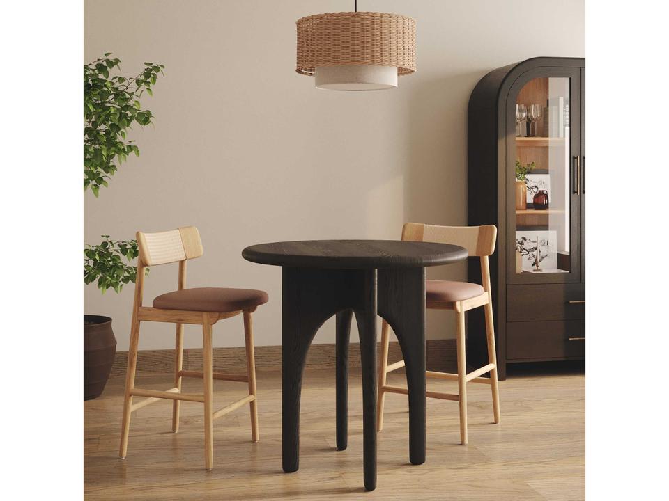 Luna Hardwood Counter Dining Room Set