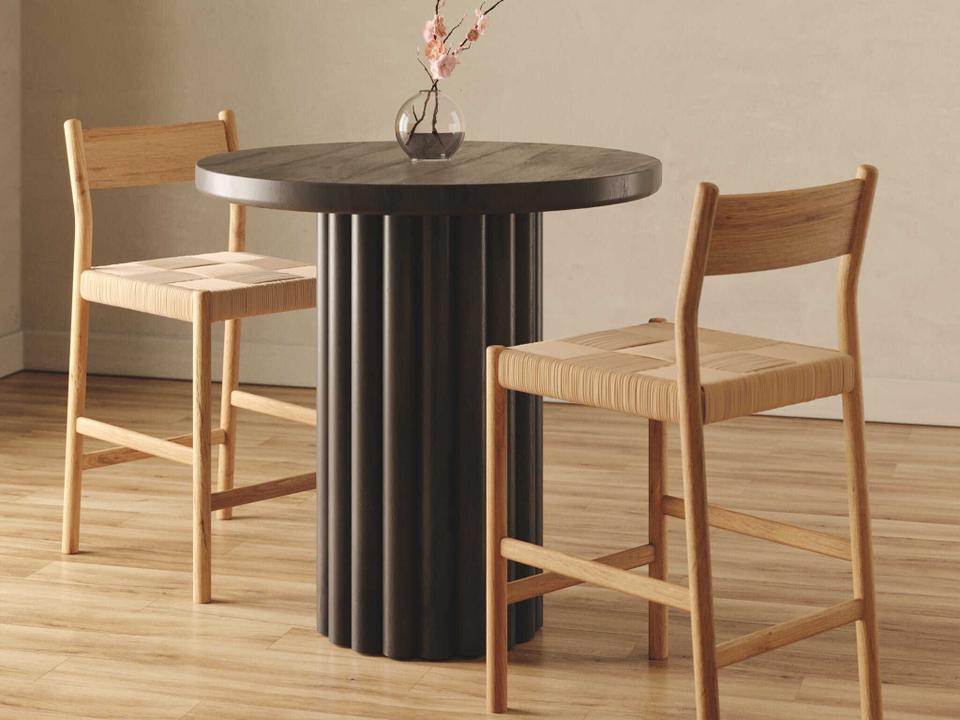 Lyla Hardwood Bar Dining Room Set