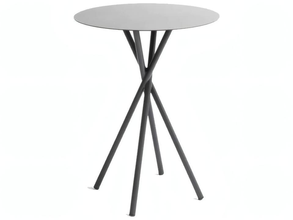Coco Round High Outdoor Table in Steel