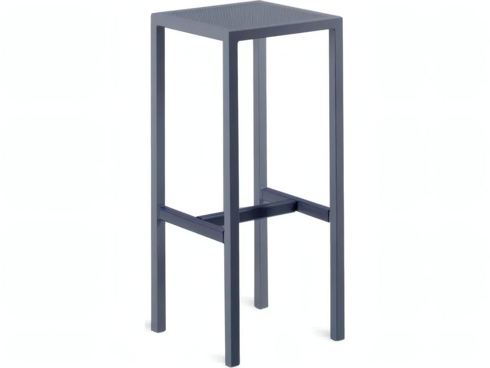 Conrad Outdoor Stackable Iron Bar Stool