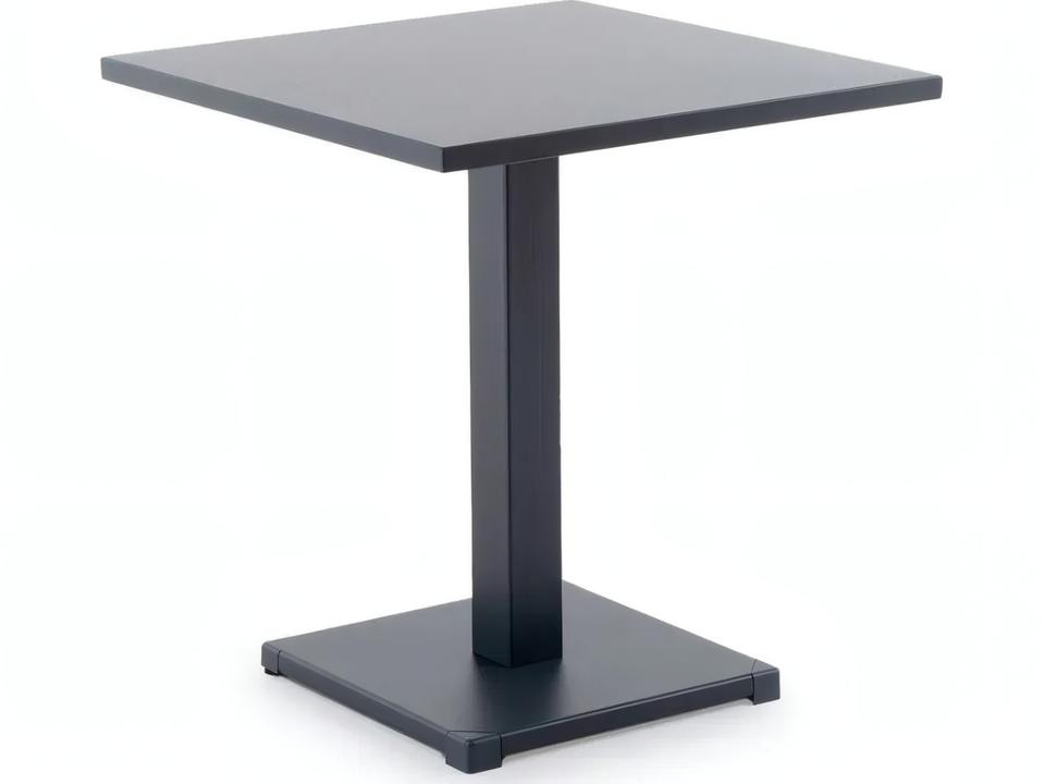 UnoPiu Conrad Wrought Iron Square Bistro Table