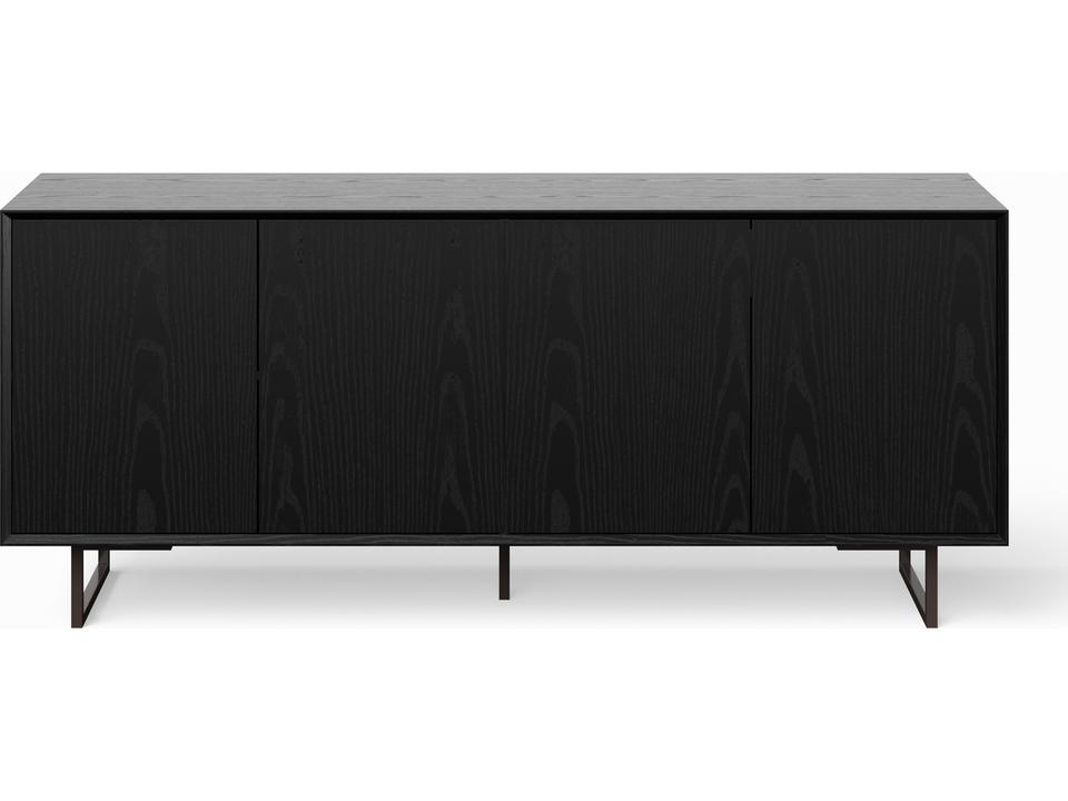 Modern Brazilian Quadrum Sideboard in Ebano
