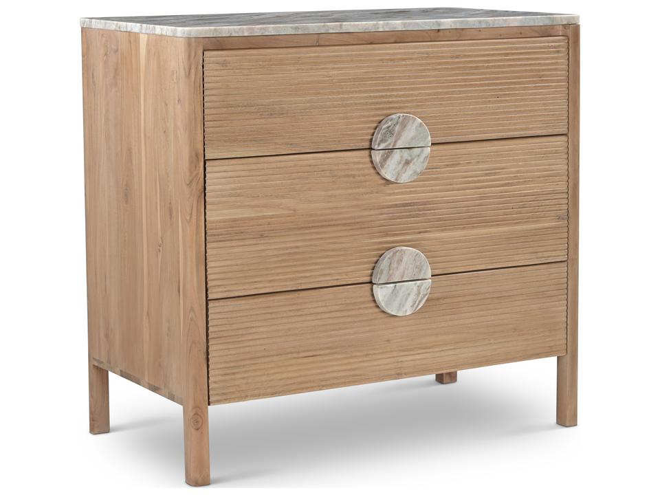 Soma 3-Drawers Mango Wood Dresser