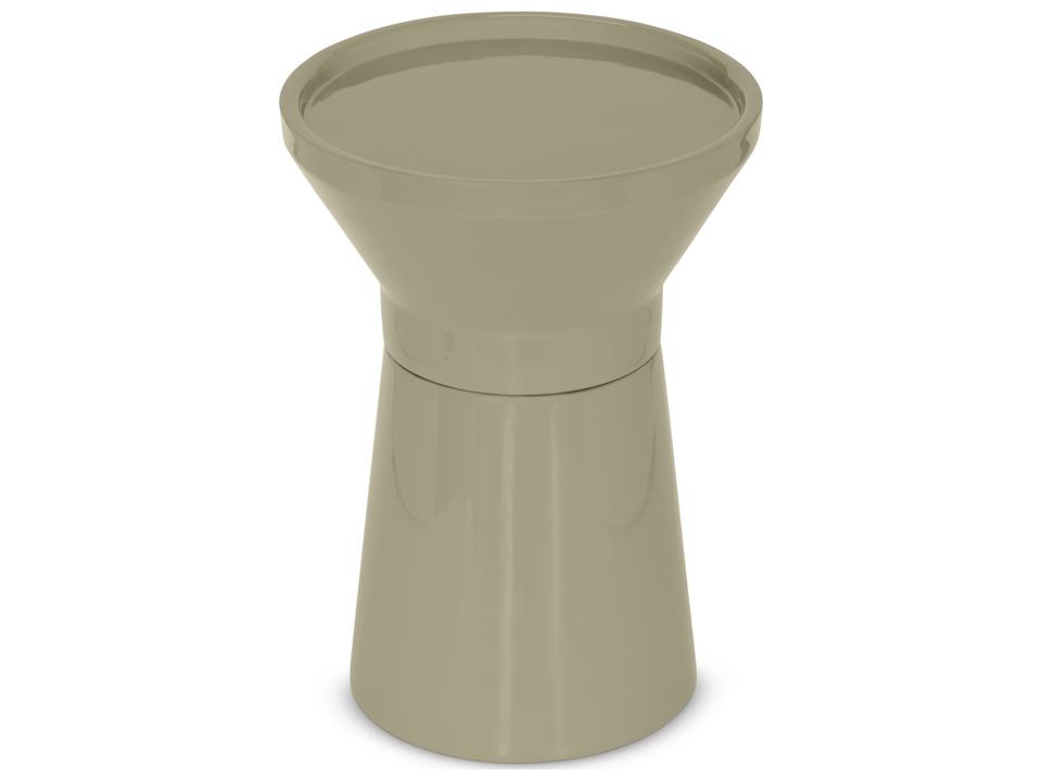 Sabine Round Metal Sage Green End Table