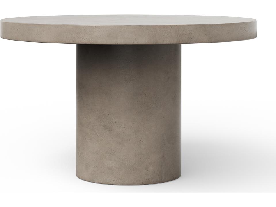 Mixx Circa 60-Inch Round Counter Height Dining Table in Dark Grey Concrete