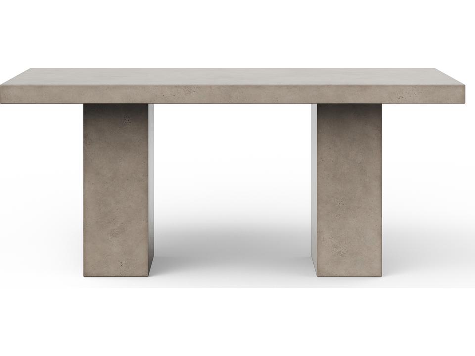 Mixx Elcor Rectangular Bar Height Dining Table in Dark Grey Concrete