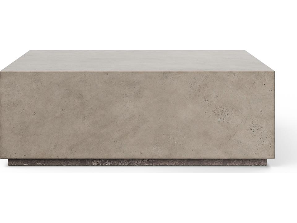 Mixx Bloc Square Coffee Table Concrete Dark Grey