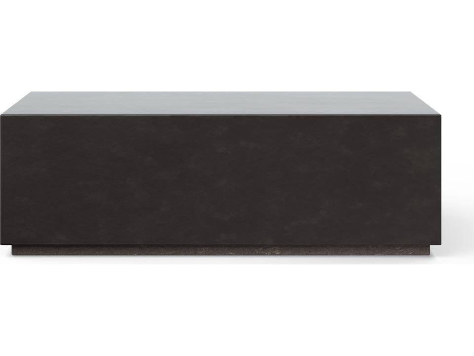 Mixx Bloc Rectangular Coffee Table in Lava Fiber-Reinforced Concrete